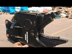 Démontage de voiture de cisaille hydraulique d’excavatrice