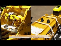 l'attachement jisan a emballé le contalner de chargement de berore