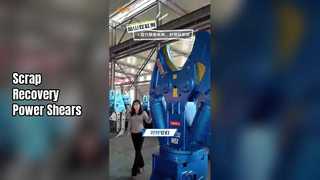 L'excavatrice Teyun cisaille la récupération des déchets à productivité maximale