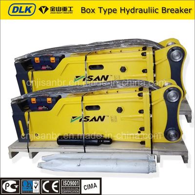 Fracturateur hydraulique de roche hautement durable pour la démolition et la construction d'excavatrices