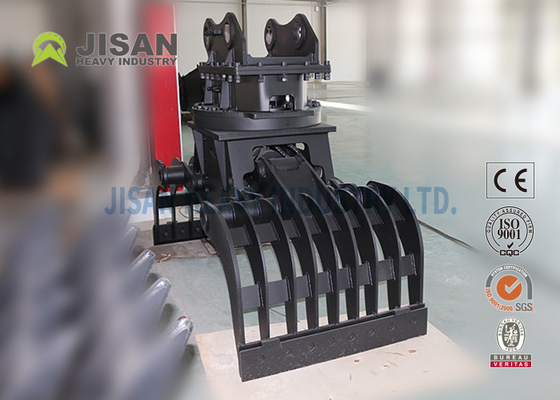 L'excavatrice Hydraulic Sorting Grapple pour des bâtiments de démolition saisissent l'attachement