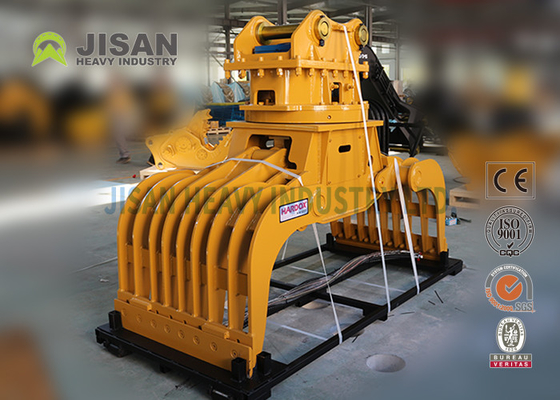 L'excavatrice Hydraulic Sorting Grapple pour des bâtiments de démolition saisissent l'attachement