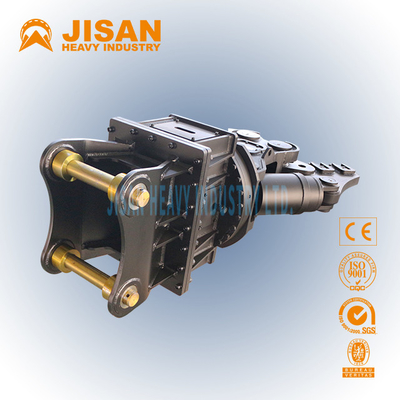 Accessoires Excavateur Scrap métallique hydraulique cisailleuse double cylindre 24 tonnes Pour le concassage