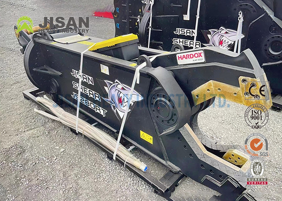Prix de l'usine Teyun Tycs450rt Ciseau hydraulique Pour la vente CE 40tonne Ciseau de l'excavateur Eagle OEM ODM Service