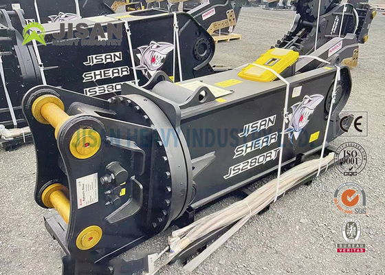 Prix de l'usine Teyun Tycs450rt Ciseau hydraulique Pour la vente CE 40tonne Ciseau de l'excavateur Eagle OEM ODM Service