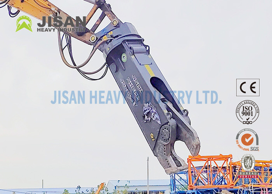 Service OEM ODM Excavateur de cisaillement hydraulique en acier Qualité de l'usine Prix Teyun Tycs450rt Cisaillement hydraulique pour cisaillement