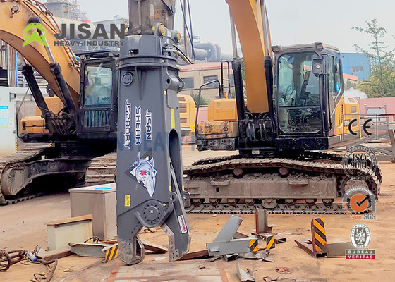 Service OEM ODM Excavateur de cisaillement hydraulique en acier Qualité de l'usine Prix Teyun Tycs450rt Cisaillement hydraulique pour cisaillement