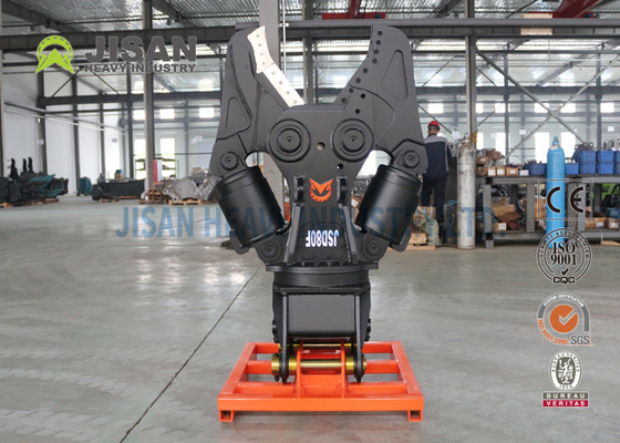 Excavateur à ciseaux hydrauliques Jaw Pc200-7 Excavateur à ciseaux de démolition Vevor Double cylindre outil de ciseaux hydraulique à déchets métalliques