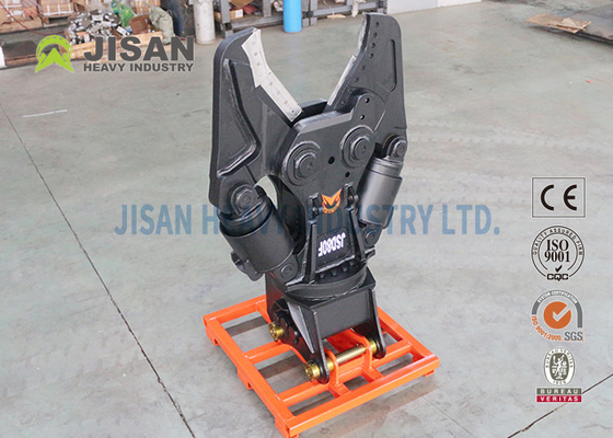 Excavateur à ciseaux hydrauliques Jaw Pc200-7 Excavateur à ciseaux de démolition Vevor Double cylindre outil de ciseaux hydraulique à déchets métalliques