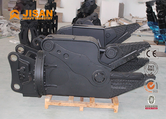Ciseaux à démolition Jisan Hardox Pour les excavatrices Ciseaux à cylindre unique Ciseaux pour voitures Ciseaux hydrauliques pour déchets métalliques