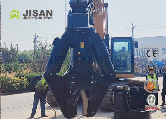 JSD280F Ciseaux métalliques pour excavatrice Réglage simple de la tête pour une efficacité maximale dans le recyclage du matériau en béton