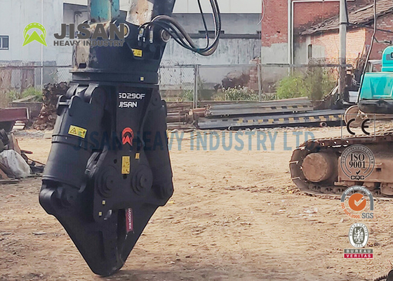 JSD280F Ciseaux métalliques pour excavatrice Réglage simple de la tête pour une efficacité maximale dans le recyclage du matériau en béton