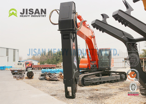 Teyun Tycs450rt ciseaux hydrauliques ciseaux métalliques pour les excavatrices durables pour la découpe et la récupération des déchets sur les sites de démolition industrielle