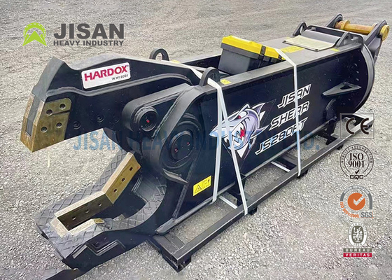 Teyun Tycs450rt ciseaux hydrauliques ciseaux métalliques pour les excavatrices durables pour la découpe et la récupération des déchets sur les sites de démolition industrielle