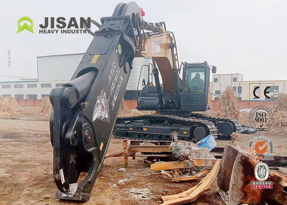 Teyun Tycs450rt ciseaux hydrauliques ciseaux métalliques pour les excavatrices durables pour la découpe et la récupération des déchets sur les sites de démolition industrielle