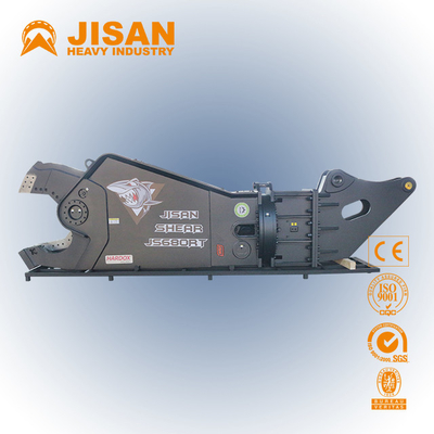 Remplacement rapide et facile de la lame Déchets de matériaux de coupe et de récupération avec Teyun Tycs450rt cisailleuse hydraulique pour les excavatrices
