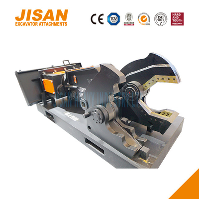 Ciseaux hydrauliques pour couper et récupérer des déchets sur les sites de démolition industrielle avec rotation à 360 degrés
