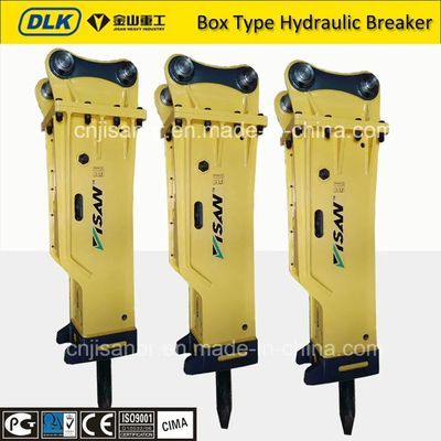 Fracturateur hydraulique de roche hautement durable pour la démolition et la construction d'excavatrices