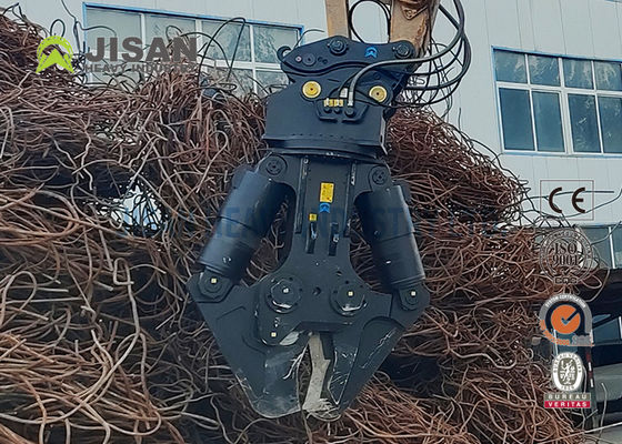 JSD40F-JSD480F Excavator Metal Shears For Demolition And Recycling With 360 Deg Hydraulic Rotation Motor