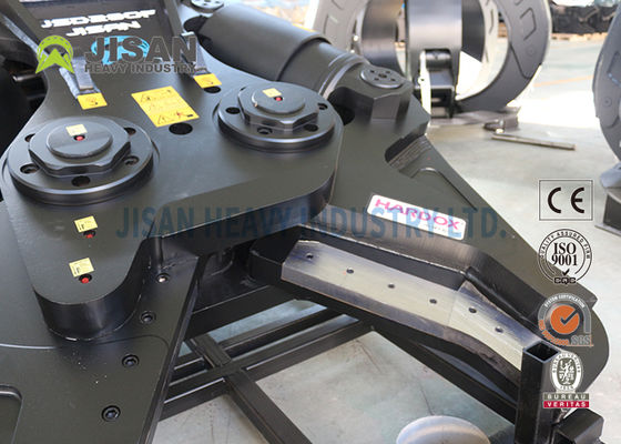 Cisailles à métaux pour excavatrice JISAN avec moteur de rotation hydraulique à 360 degrés, puissance élevée et longue durabilité