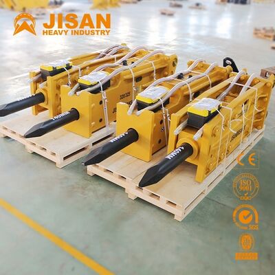 JISAN 20 tonnes Construction machine excavateur attachement fraiseur hydraulique marteau avec moteur de base haute puissance