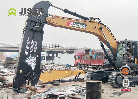 Cisaille hydraulique pour démolition, modèle Heavy Duty Eagle Shear, pour ferraille et acier, pour excavateur.