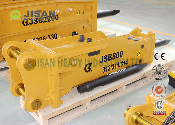 Brise-roche hydraulique JSB4500 pour excavatrice avec logo OEM personnalisé, pour excavatrice de 36-45 tonnes