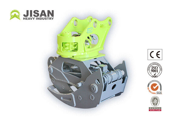 360 degrés de rotation hydraulique de l'accrochage à bois de 45 tonnes de la force de compactage pour 20-30 tonnes de la pelle