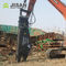 Équipement de démolition hydraulique de haute résistance de Metal Shears Steel d'excavatrice
