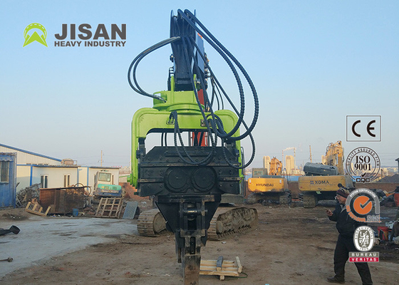 L'excavatrice Hydraulic Vibro Pile martèlent de mini 6 mètres le bélier Machine