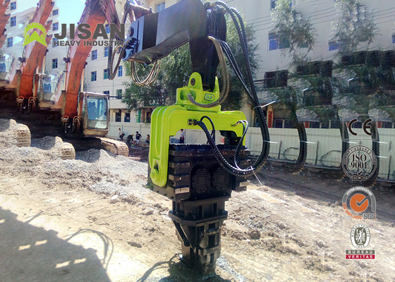 L'excavatrice Hydraulic Vibro Pile martèlent de mini 6 mètres le bélier Machine