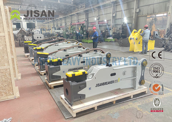 Type supérieur de silence de boîte briseur concret hydraulique pour  Mini Excavator Jackhammer PC120 PC150