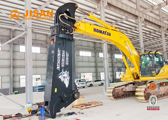 Démontage du Pulverizer tournant hydraulique abandonné de navires porte-conteneurs pour l'excavatrice