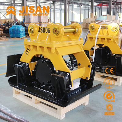 Machines de construction bourrant la vibration hydraulique d'excavatrice de compacteur de plat de pilon