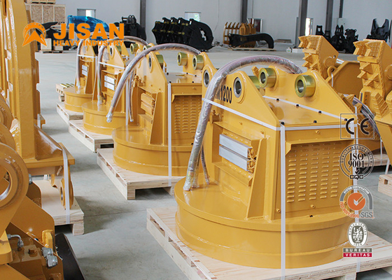 Aimant de levage de ferraille d'électro, aimant hydraulique d'excavatrice de ripper