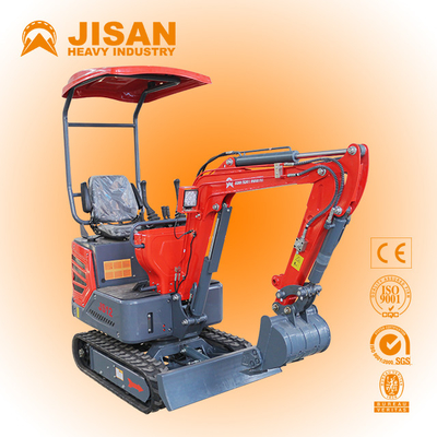 Bagger frais de moteur de bâtiment de puissance de cylindre de moteur de 940Kg Max Home Use Mini Excavator