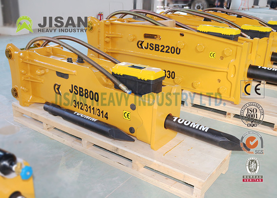 Broyeur Drum Cutter Hammer de roche d'Okada Ub11 Mini Excavator Hydraulic Breaker Hmb 750 Sy35c