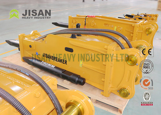 Excavatrice durable Soosan Mini Hydraulic Breaker Cushions Chisel pour le peu de marteau de roche