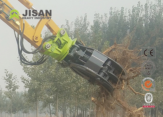 72 pouces d'excavatrice résistante Log Grapple 2000Lbs saisissent le poids de la capacité 500Lbs