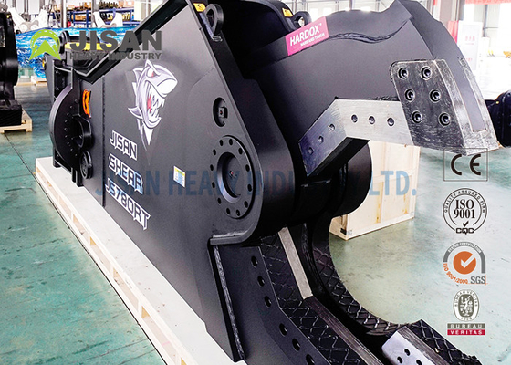forteresse de Scrap Cutting Shear de l'excavatrice 80t pour démanteler des cisaillements de chute de démolition