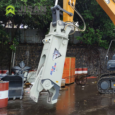 Cisaillement concret tournant hydraulique de chute de cylindre simple pour l'excavatrice