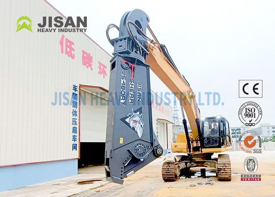 Broyeur de cisaillement de construction de machine d'Attachment Hydraulic Metal de grande excavatrice